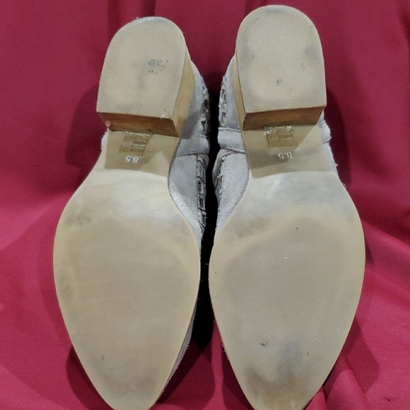 Jeffrey Campbell Tan Ankle Booties with Cutout Design - Picture 7 of 7